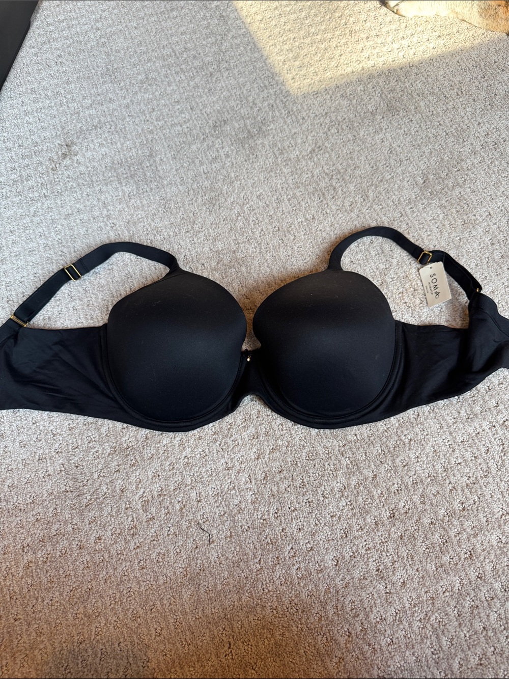 Soma Black Molded Underwire Bra